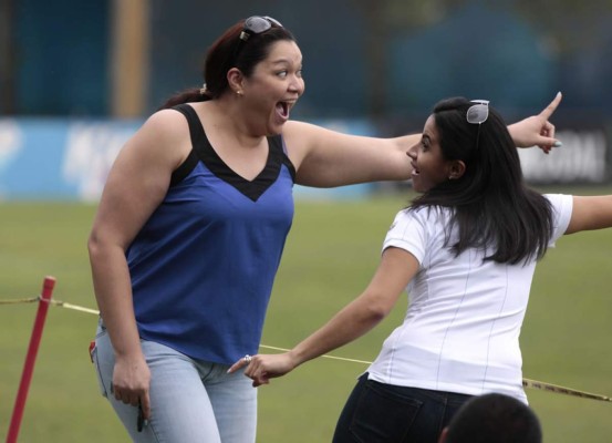 Locura total por Honduras en Fort Lauderdale