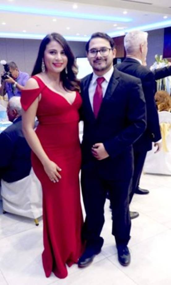 Samantha Álvarez y José Dubón.