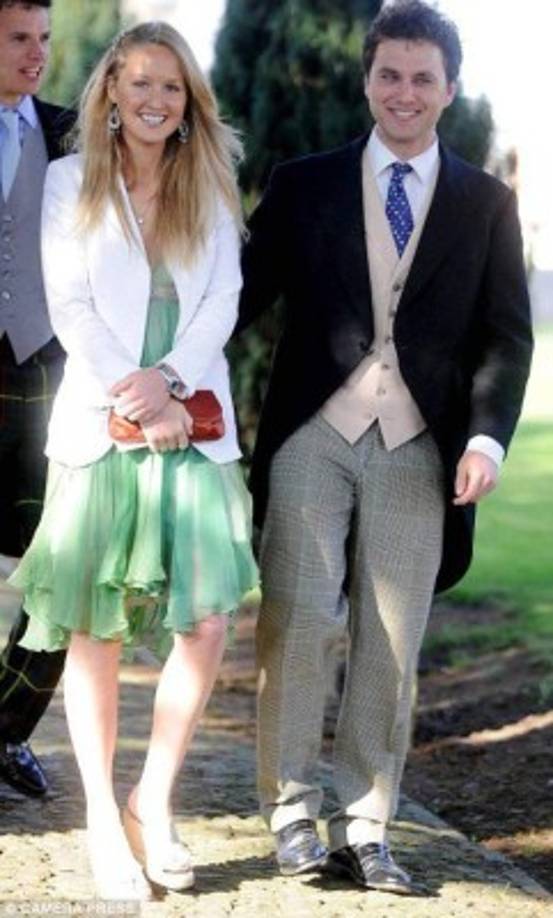 Su boda se celebró en el hogar ancestral de su familia, el castillo de Alnwick, que servido de escenario para películas como Harry Potter y Robin Hood.
