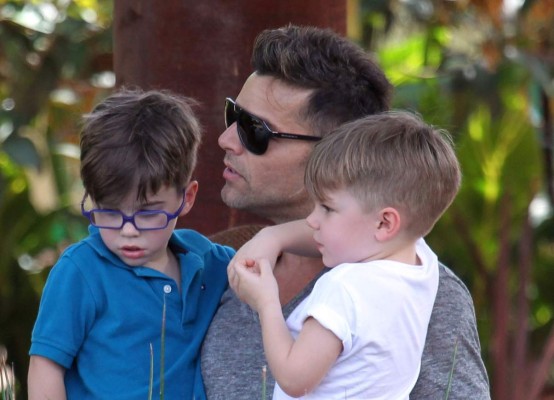 Ricky Martin apoyará a sus hijos si deciden ser cantantes