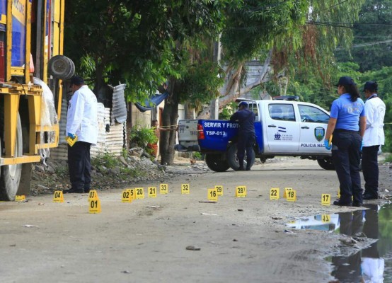 Asalto a camión deja dos muertos en San Pedro Sula