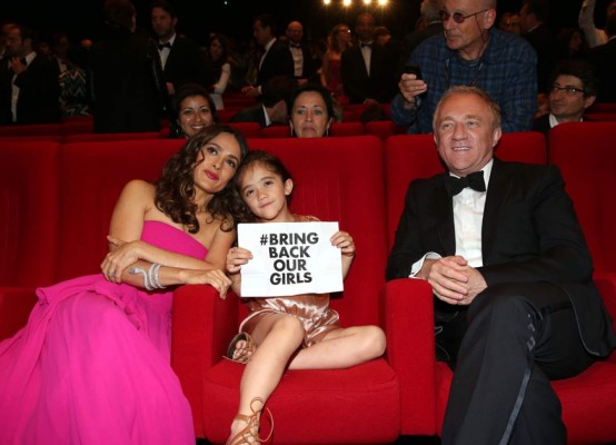 Quieren secuestrar a hija de Salma Hayek