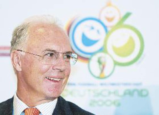 Beckenbauer celebró