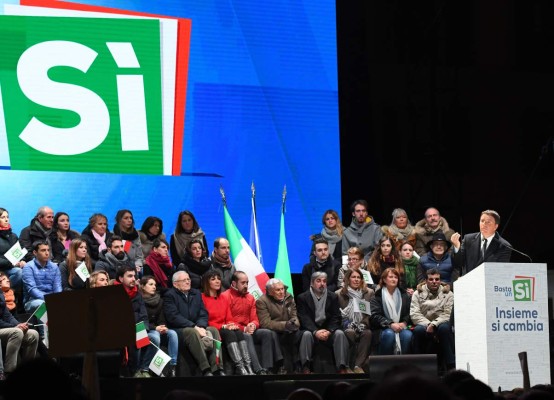 'Silencio electoral' en Italia antes de referéndum clave