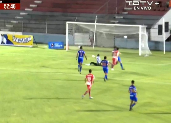 Ángel Tejeda anota el primer gol del Apertura 2021 de la Liga Nacional de Honduras