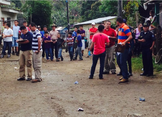A puñaladas matan a jornalero en Santa Cruz de Yojoa