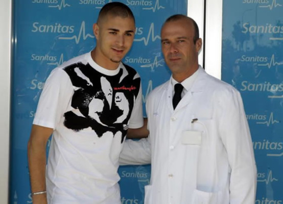 Benzema fue presentado por el Real Madrid