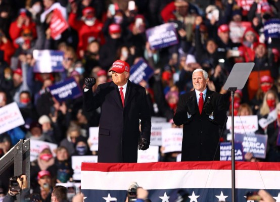 En vivo: Trump cierra su campaña en el mismo lugar que en 2016