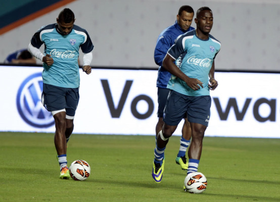Honduras quedó lista para enfrentar a Brasil