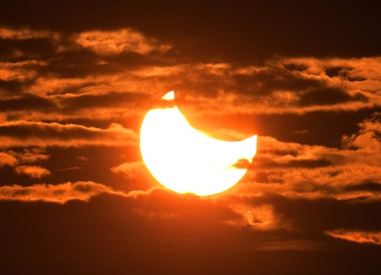 Entre 26 y 38% se verá el eclipse solar en Honduras