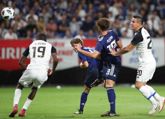 Costa Rica cae goleada a manos de Japón en amistoso internacional