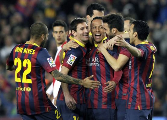 El Barça vuelve a gustar y le propina media docena al Rayo Vallecano