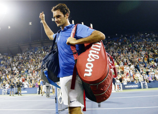 Un opaco Federer se despide del US Open