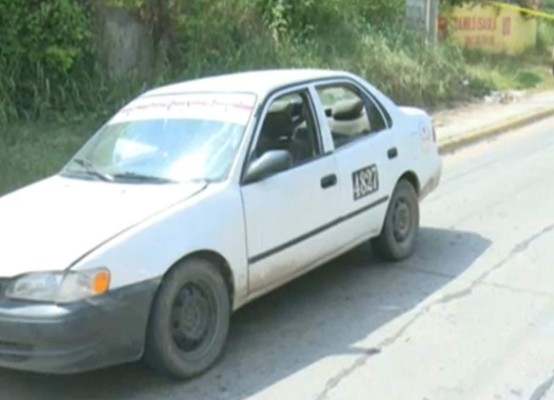 Acribillan a balazos a un taxista en San Pedro Sula