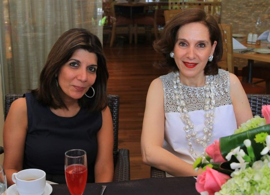 Sandra Panayotti y Marlene Chahín.