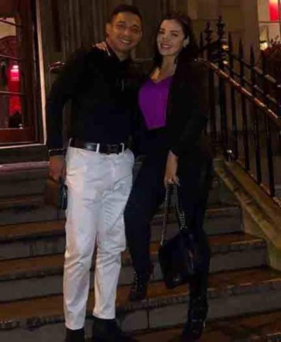 El jugador hondureño Emilio Izaguirre aprovechó el parón Fifa para compartir con su hermosa esposa Virgina Varela.
