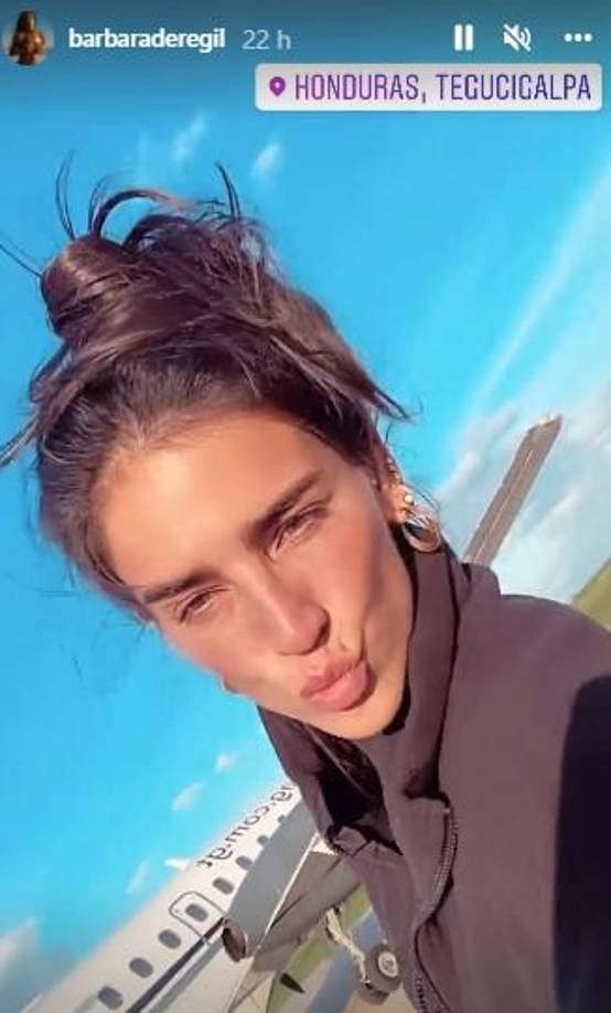 La protagonista de “Parientes a la fuerza” llegó al territorio hondureño desde ayer. 