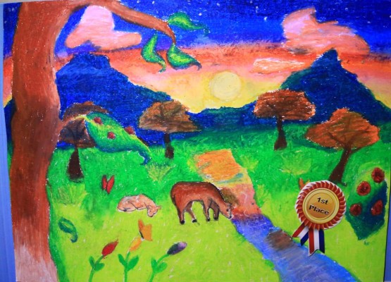 Alumnos plasman su arte y talento en concurso de dibujo