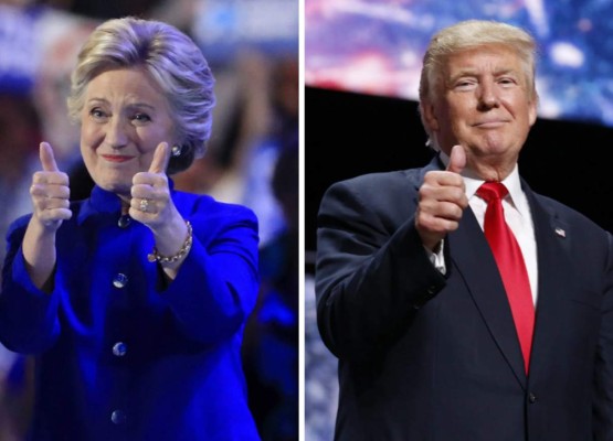 14 fotos para entender las diferencias entre Hillary y Trump