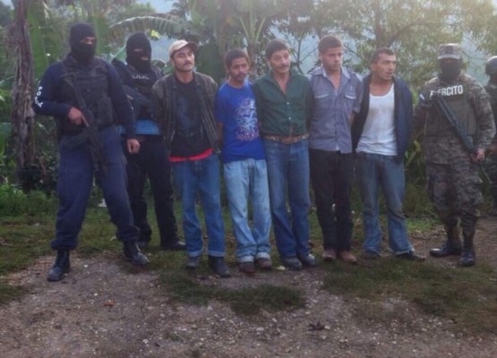 Capturan a cinco de la banda de 'Los Ramos' en Copán