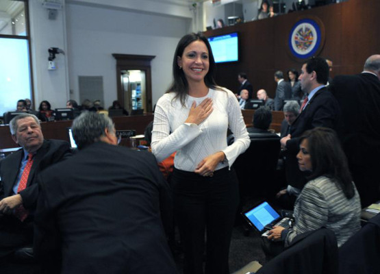 OEA: Sesión de María Corina Machado es privada y cerrada a la prensa