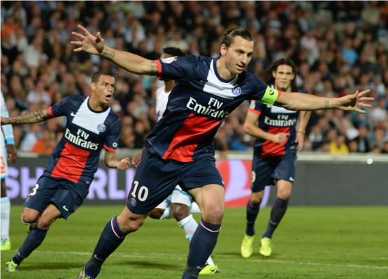 Ibrahimovic obra la remontada del PSG en el clásico francés