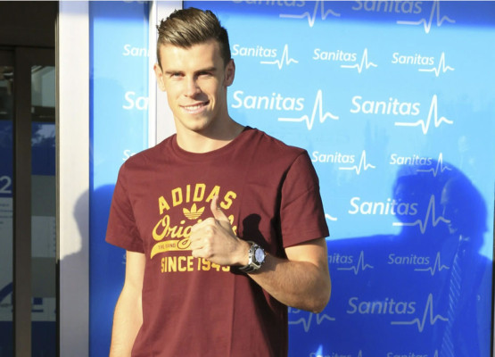 Bale se sometió con éxito al reconocimiento médico