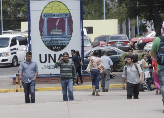 Índice en la Unah ahora es del 70%