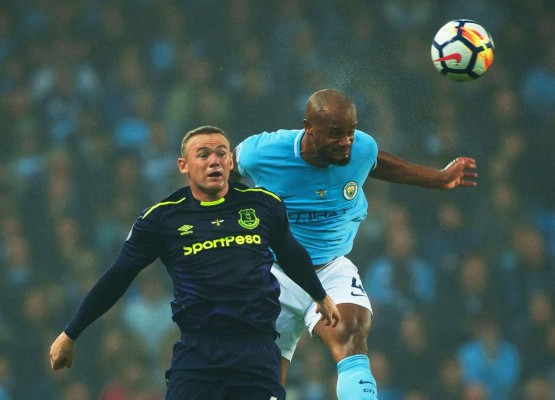 Rooney hace historia en empate del Everton frente al Manchester City