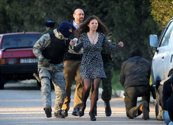 Marina ucraniana abandona poco a poco Crimea