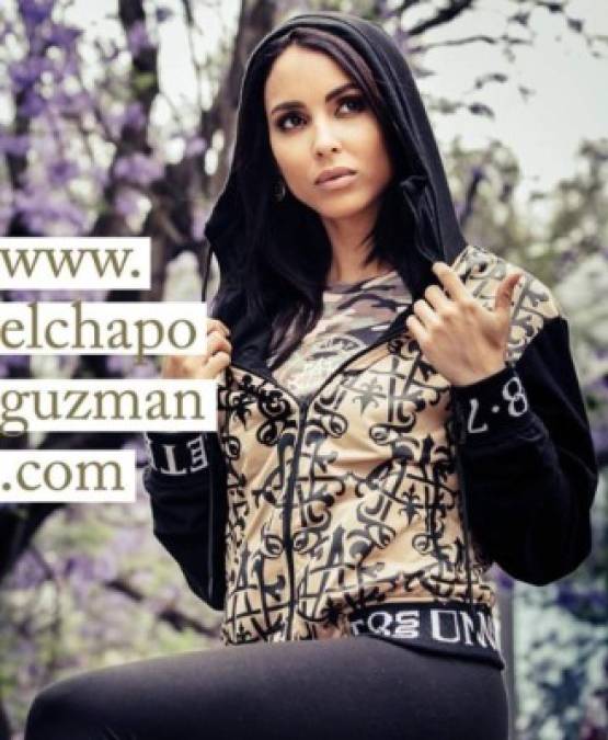 La ropa y accesorios están siendo promocionadas en redes sociales y la página de El Chapo Guzmán.