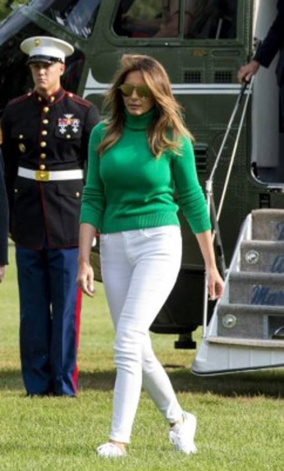 'Ella es consciente de las críticas, pero no le detendrán de hacer lo que considera es correcto. El presidente está orgulloso de su compromiso con la infancia y la anima en todo lo que hace', precisó Girsham.