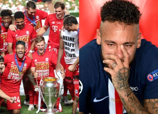 Video: Bayern Múnich se burla de Neymar al celebrar título de Champions con canción de Maluma