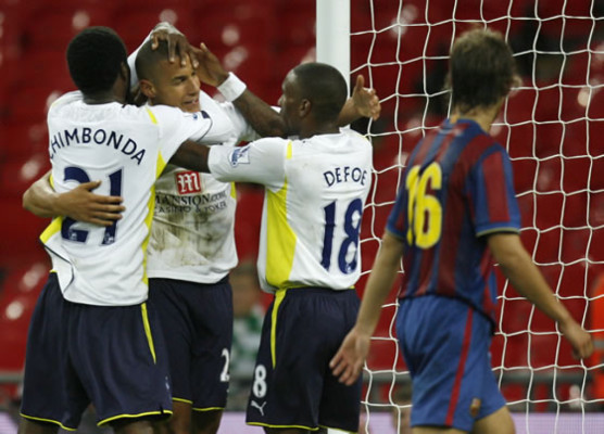 Wilson Palacios se codeó con el Barcelona