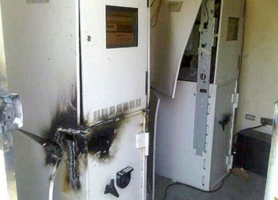 Frustran robo a cajero automático en Villanueva, Cortés