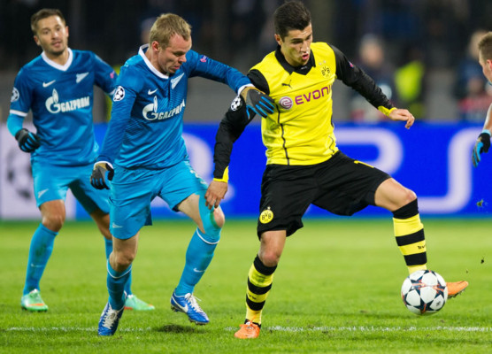 Borussia Dortmund deshace a un decepcionante Zenit