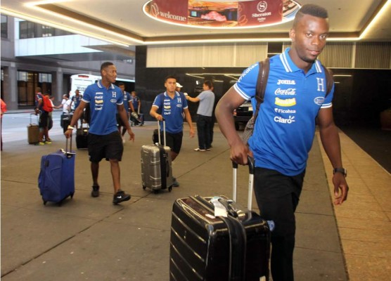 Selección de Honduras ya descansa en Dallas para segundo partido
