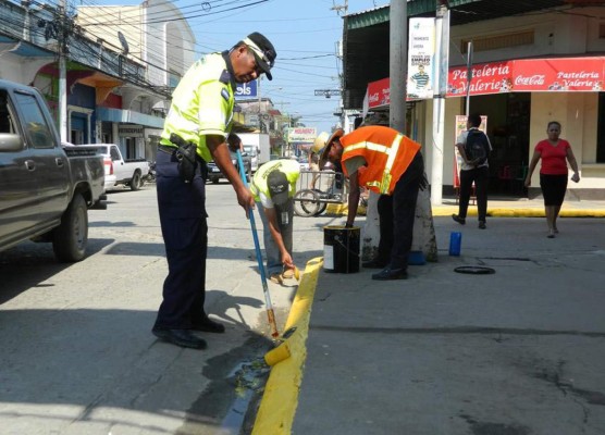 Inicia plan de ordenamiento vial en el municipio de Tela