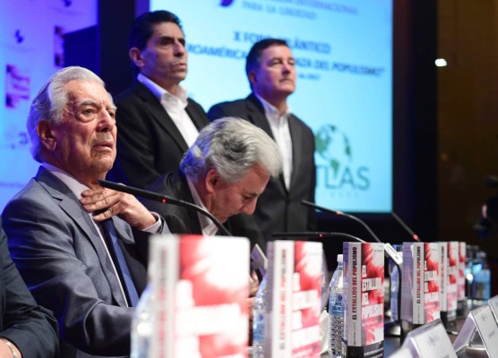 Vargas Llosa: el populismo 'es hoy día un fenómeno mundial'