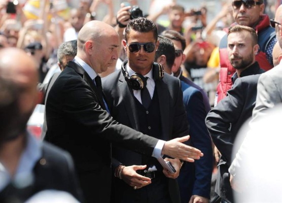 Real Madrid está en Milán bajo el grito de 'Cristiano, Cristiano'&nbsp;&nbsp;