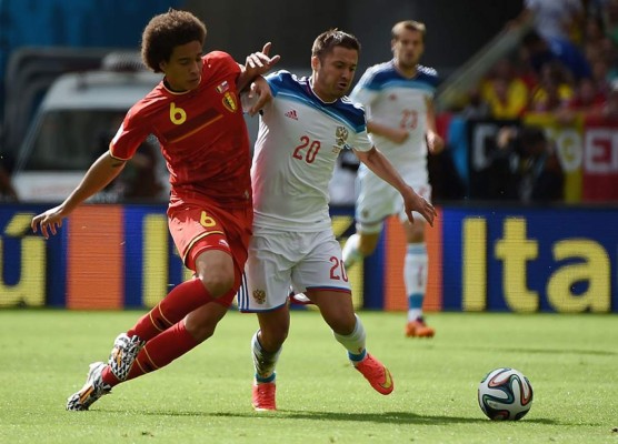 Belgica se impone a Rusia y clasifica a octavos del Mundial