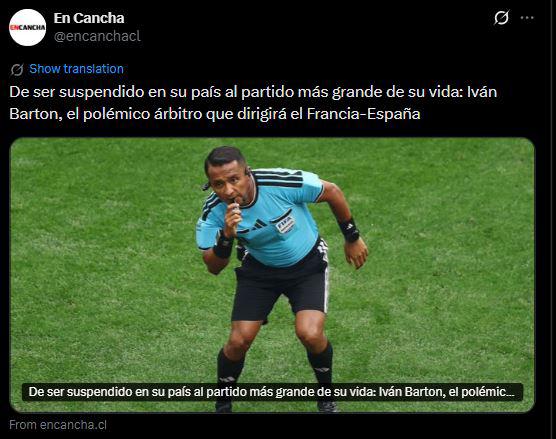 Revuelo por Barton en el Mundial: famoso español reacciona y lanzan advertencia
