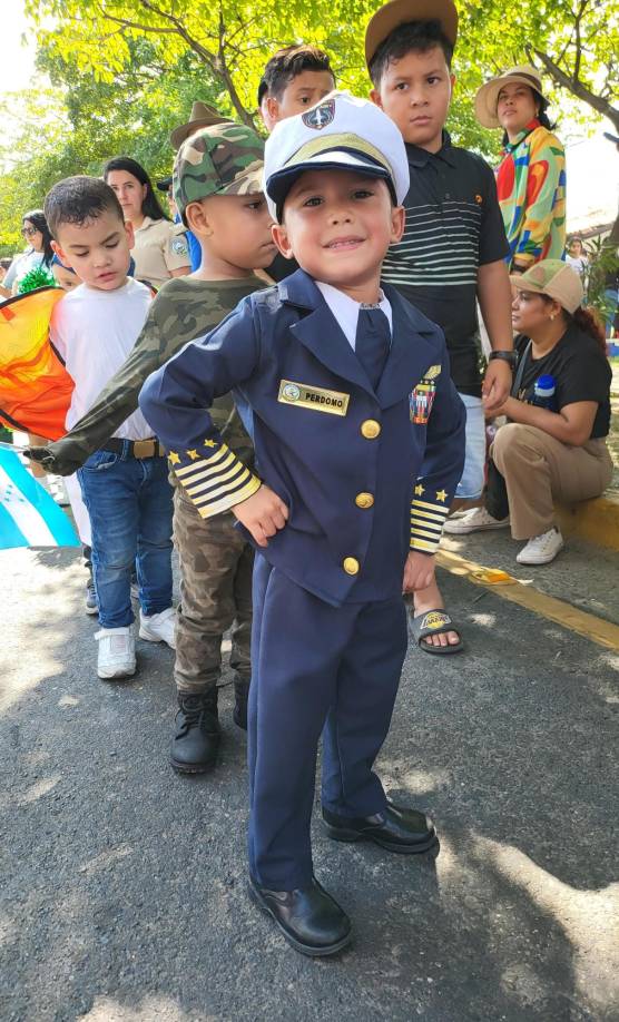 Jonathan Perdomo, del Liceo Militar de Honduras.