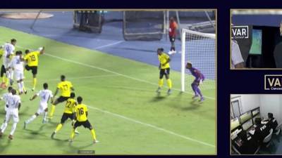Video: Honduras se puso en ventaja ante Jamaica gracias al VAR