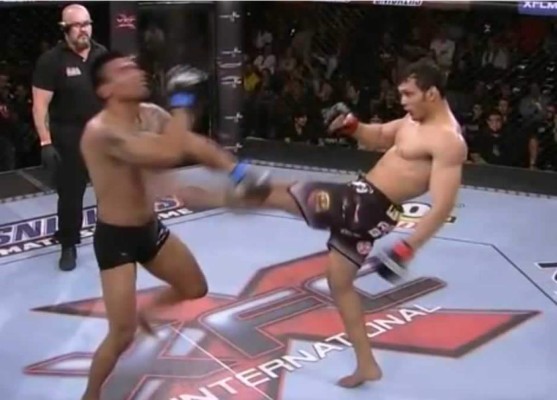 Impactante nocaut de una sola patada en MMA