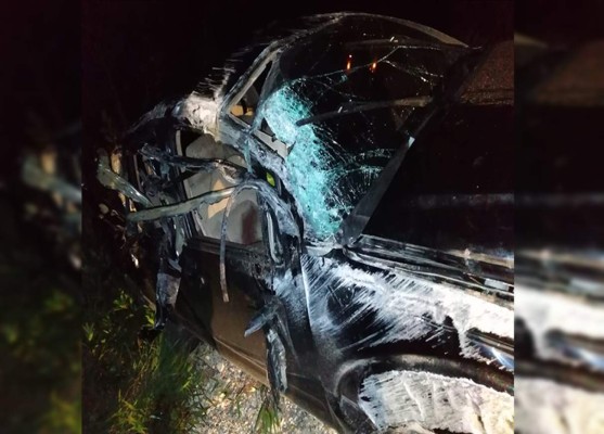 Conductor ebrio provoca accidente que deja una mujer muerta en Marcala, La Paz