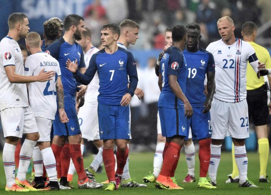 Francia despierta del sueño a Islandia y logra su pase a semifinales