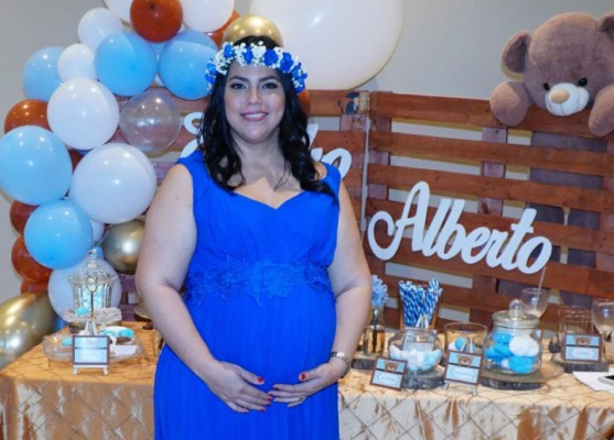 Fiesta maternal por un esperado varón
