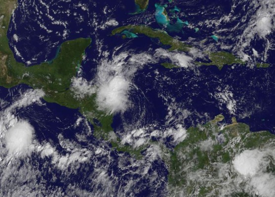 Alerta en el Caribe de Honduras por tormenta tropical Hanna