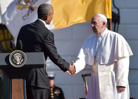Papa Francisco a Obama: vengo como 'hijo de una familia de inmigrantes'